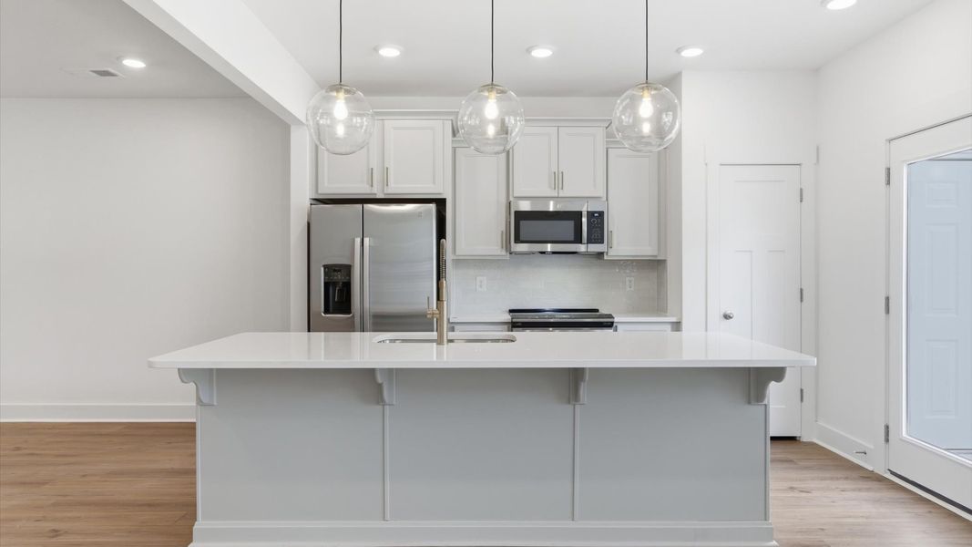 Furnished interior view inside a new home in Gresham Station, Simpsonville (Image 11). Furnished interior view inside a new home in Gresham Station, Simpsonville (Image 11).