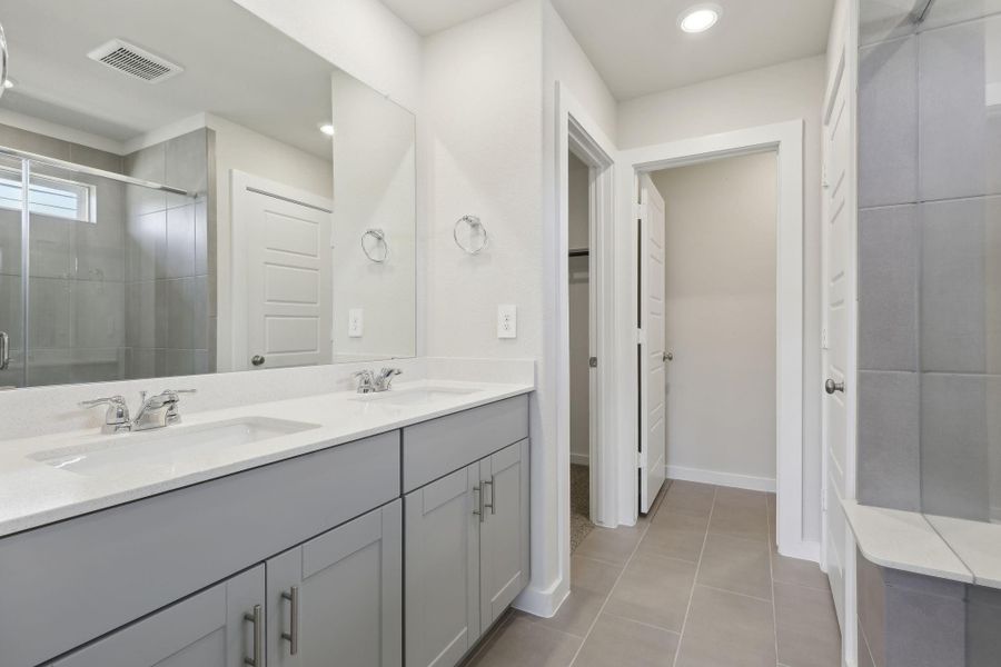 Photo is not of the actual home, but is an inspirational photo of builder’s model home and may depict options, furnishings, and/or decorator features that are not included