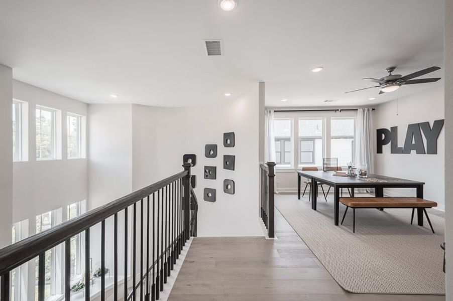 Representative furnished interior of a home built from the Goldeneye by Tri Pointe Homes in Cascade at Azalea Trails, Cypress (Image 20). Representative furnished interior of a home built from the Goldeneye by Tri Pointe Homes in Cascade at Azalea Trails, Cypress (Image 20).
