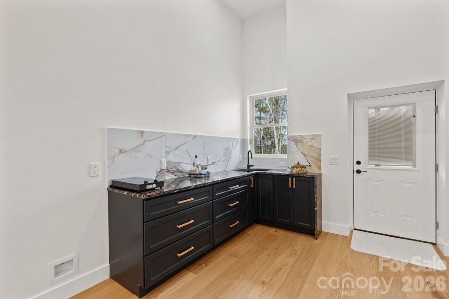 Furnished interior view inside a new home in , Asheville (Image 35).
