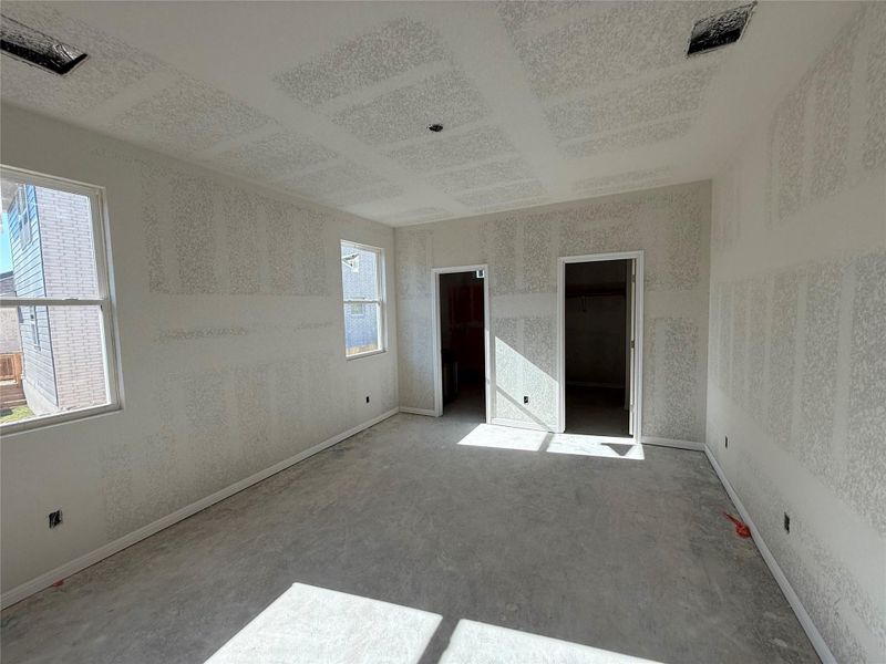 In-progress construction of a new home in The Cottages at La Cima, San Marcos, TX (Image 29).