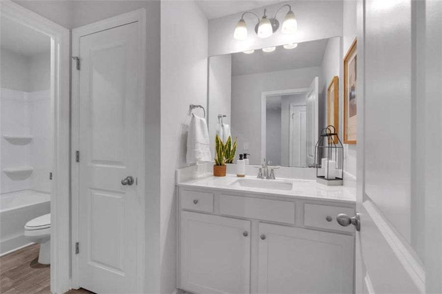 Furnished interior view inside a new home in Park Center Pointe, Austell (Image 35).