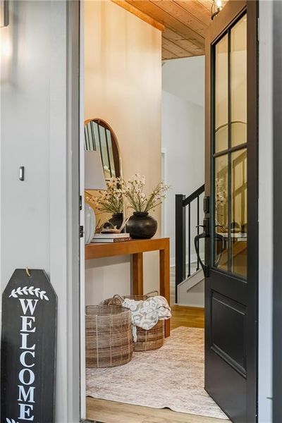 Exterior details and patio area of a home in , Ellijay (Image 26).