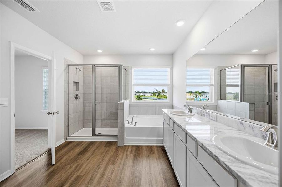 Furnished interior view inside a new home in Coddington, Bradenton (Image 13).