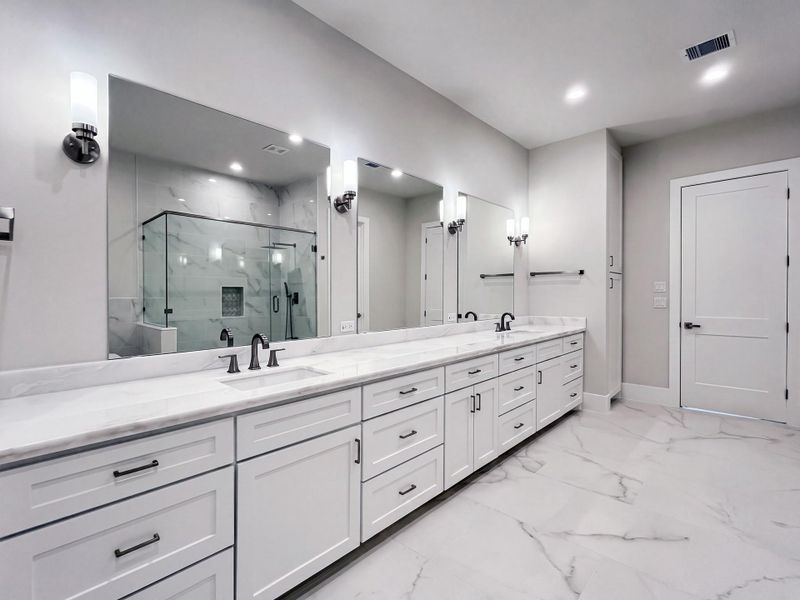 Furnished interior view inside a new home in , Houston (Image 5).