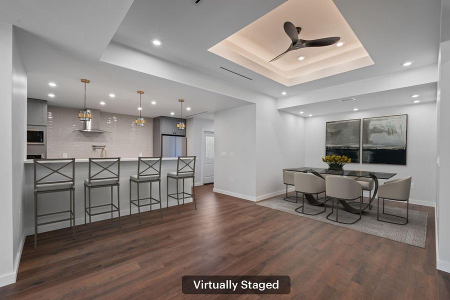 Furnished interior view inside a new home in , Burnet (Image 6).