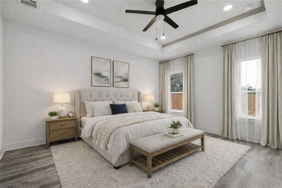 Furnished interior view inside a new home in , Bryan (Image 6).