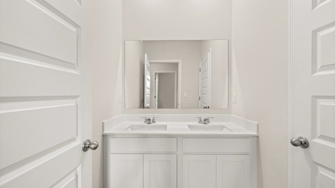 Furnished interior view inside a new home in Kingston Ranch at Lake Oconee, Buckhead (Image 8).