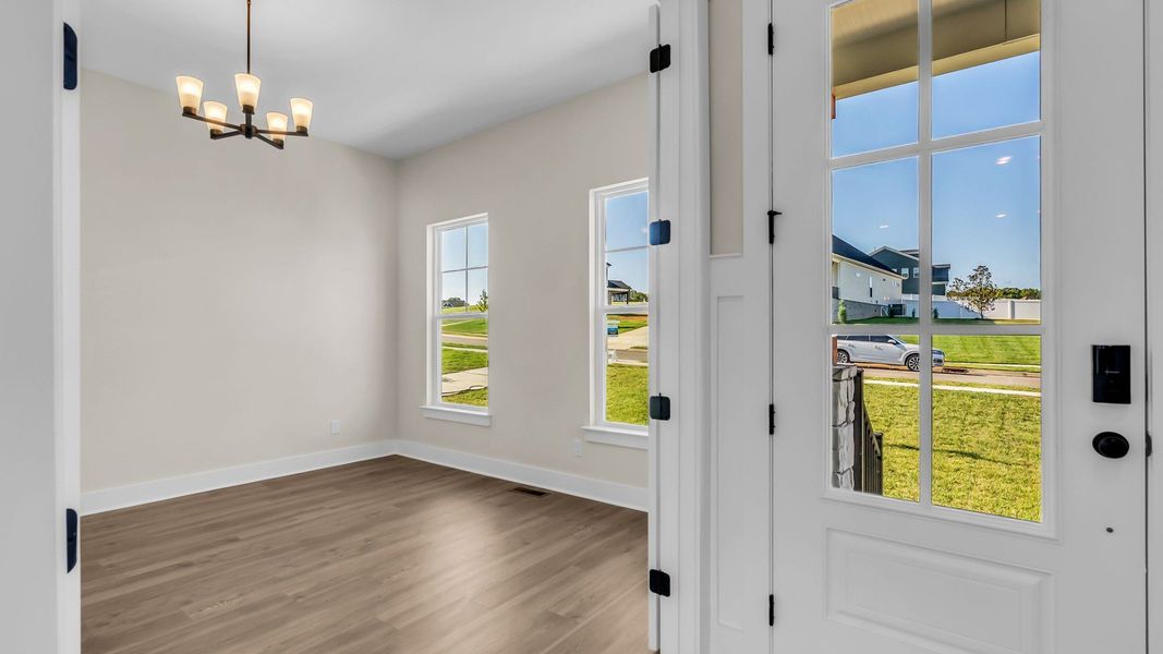 Furnished interior view inside a new home in Richvale Estates, Fairview (Image 20).