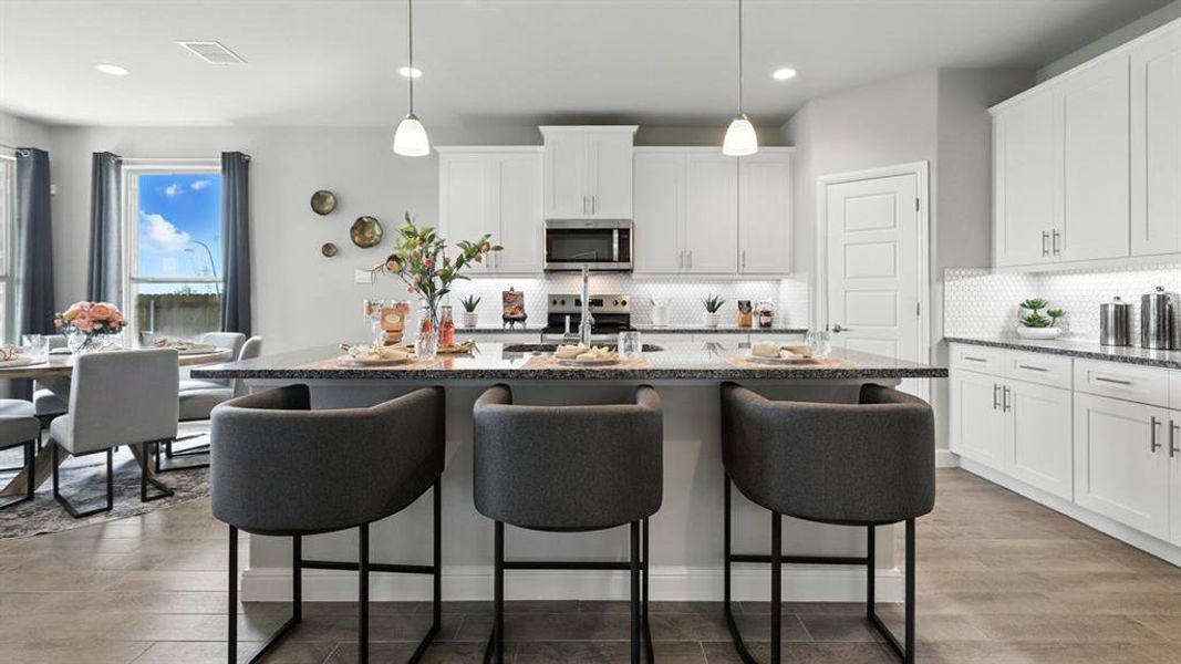 Furnished interior view inside a new home in Morningstar, Fort Worth (Image 27).