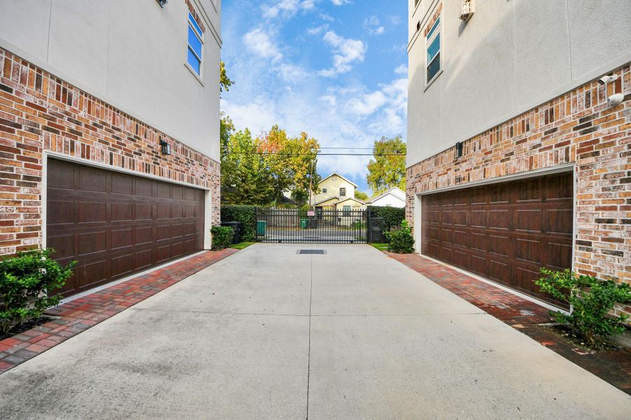 Exterior details and patio area of a home in , Houston (Image 2). Exterior details and patio area of a home in , Houston (Image 2).