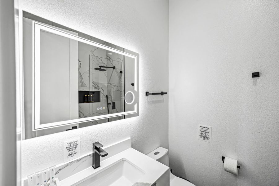 Furnished interior view inside a new home in , Houston (Image 24).