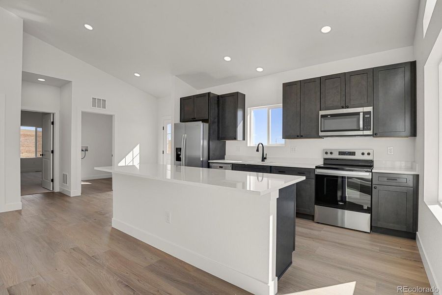 Furnished interior view inside a new home in , Calhan (Image 7).