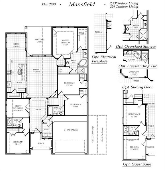 2D floor plan layout of this home in Heartland, Heartland, TX (Image 3). 2D floor plan layout of this home in Heartland, Heartland, TX (Image 3).