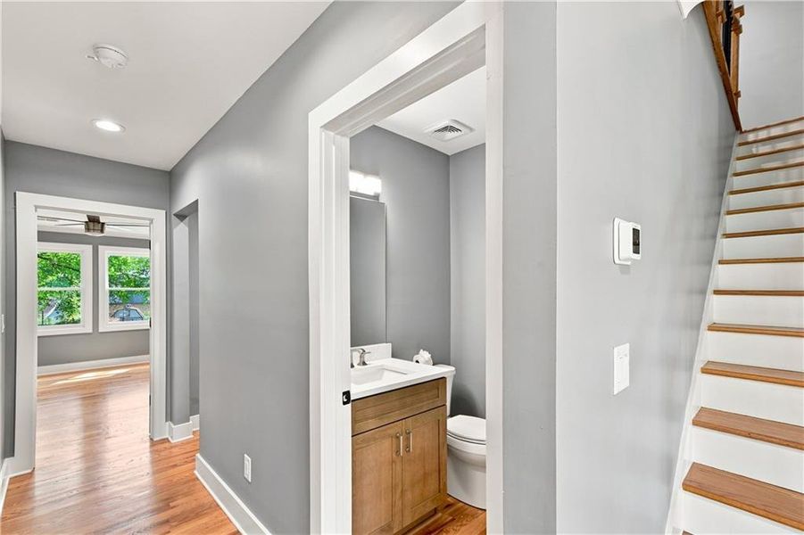 Furnished interior view inside a new home in , Atlanta (Image 14). Furnished interior view inside a new home in , Atlanta (Image 14).