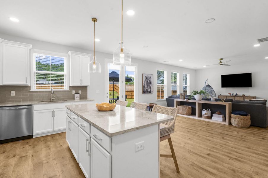Furnished interior view inside a new home in High Point at Foxbank, Moncks Corner (Image 31).
