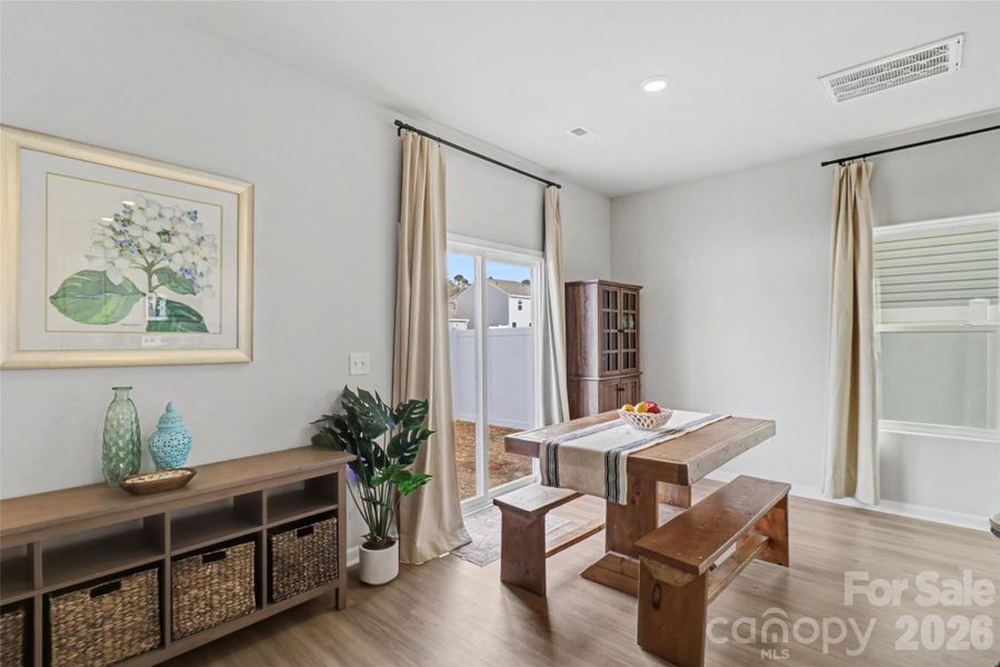 Furnished interior view inside a new home in McKee Creek Village, Charlotte (Image 12).