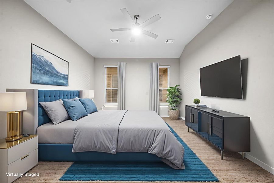 Furnished interior view inside a new home in Cypress Green, Hockley (Image 27). Furnished interior view inside a new home in Cypress Green, Hockley (Image 27).