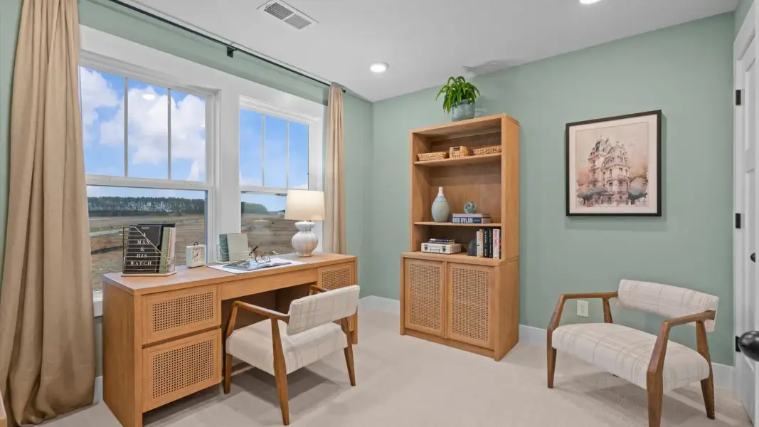Furnished interior view inside a new home in Fox Hollow, Spartanburg (Image 26).