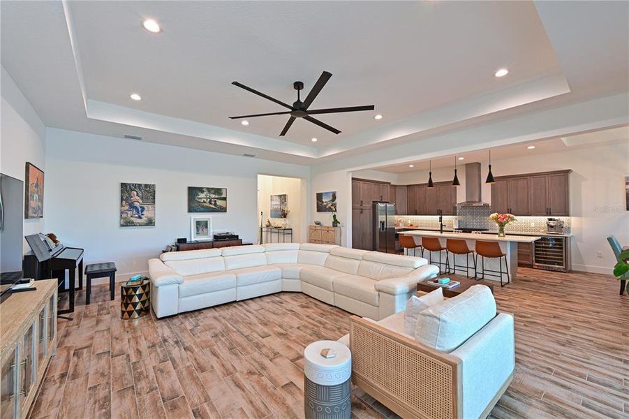 Furnished interior view inside a new home in , Sarasota (Image 15).