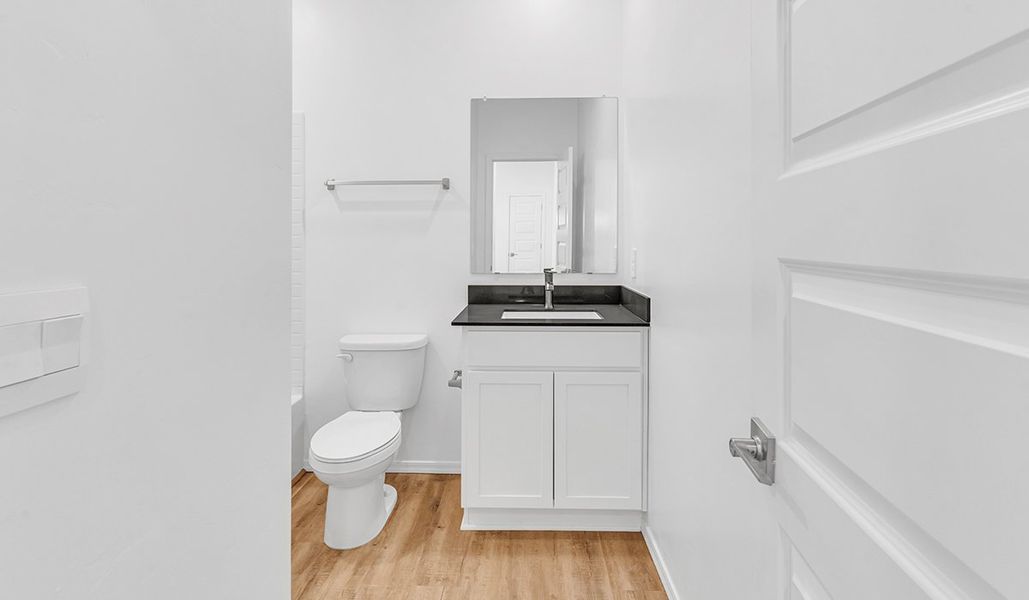 Furnished interior view inside a new home in Blackhawk, Tucson (Image 12). Furnished interior view inside a new home in Blackhawk, Tucson (Image 12).