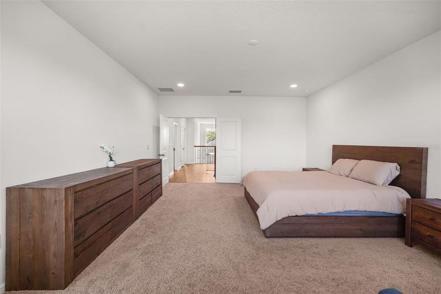Furnished interior view inside a new home in Estates at Rivercrest, Sanford (Image 46).