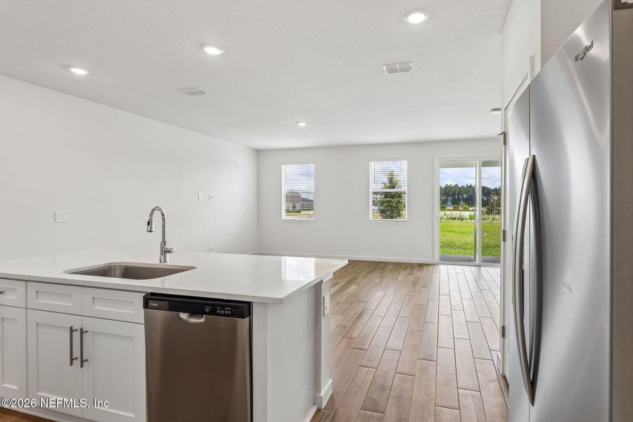Furnished interior view inside a new home in Parkside at Shearwater, St. Augustine (Image 5).