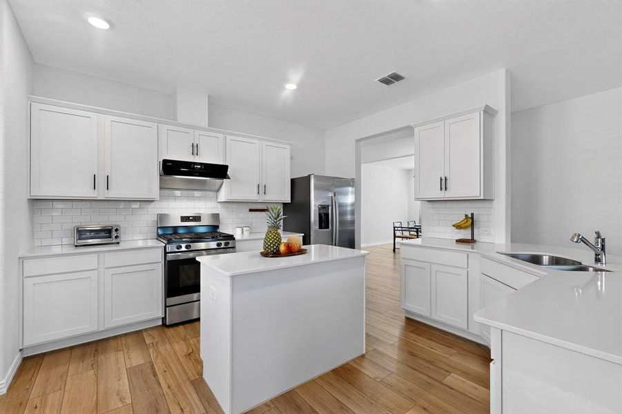 Furnished interior view inside a new home in , McKinney (Image 18).