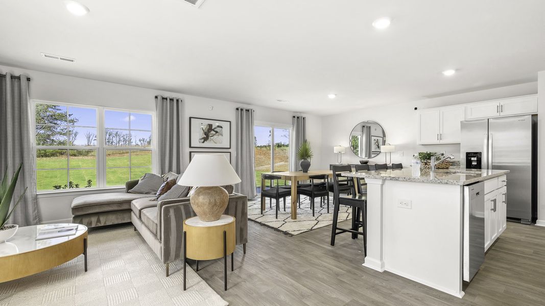 Furnished interior view inside a new home in Willow Mill, Thomasville (Image 4).