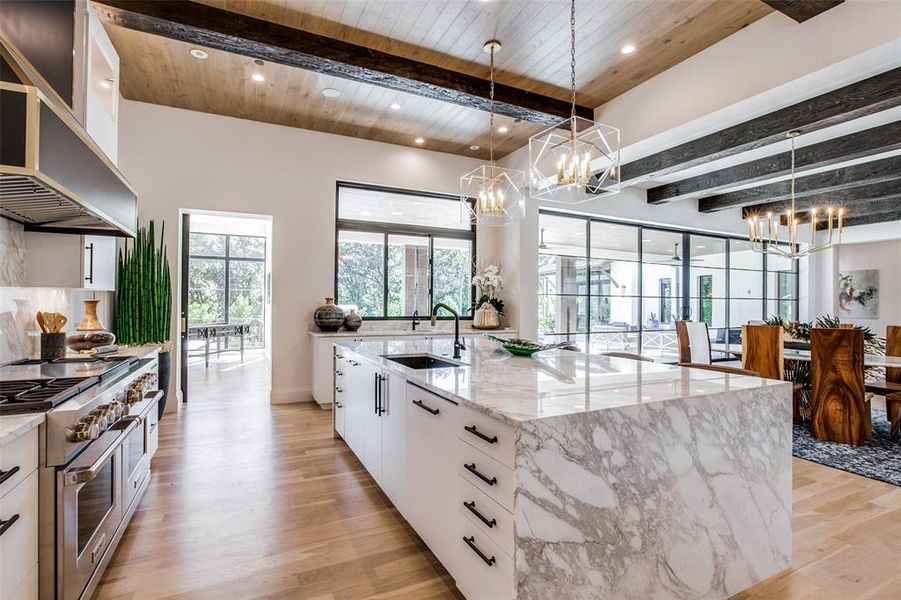 Kitchen shot from another home similar to this.