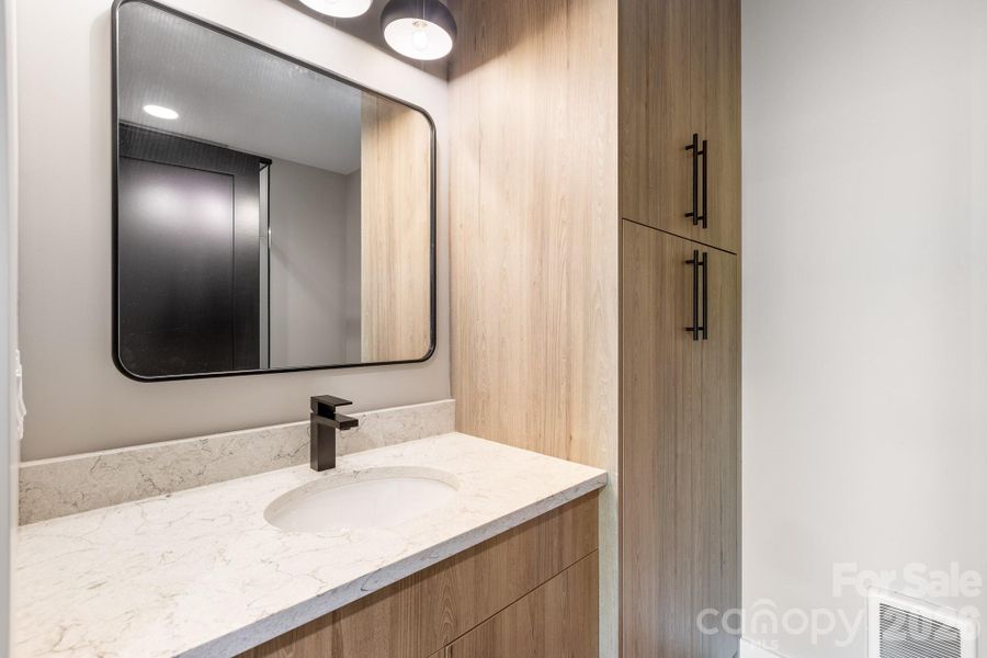 Close-up of interior finishes inside a home in , Waynesville (Image 16).