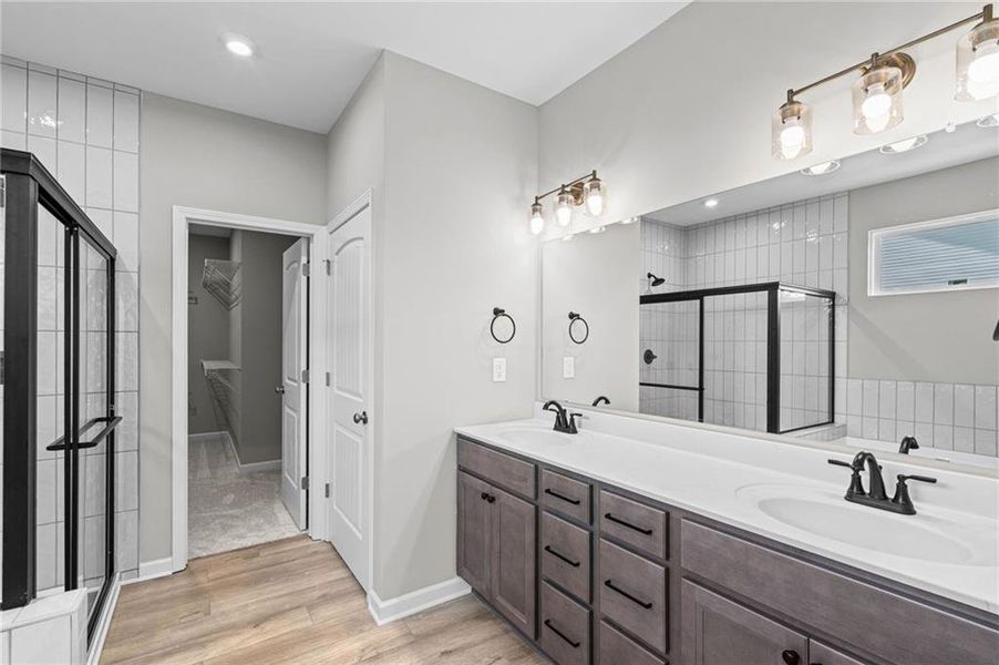 Furnished interior view inside a new home in Twin Lakes, Hoschton (Image 10).