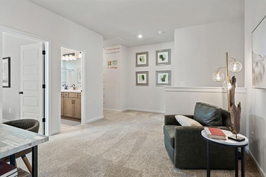 Furnished interior view inside a new home in The Stiles, Cartersville (Image 25).
