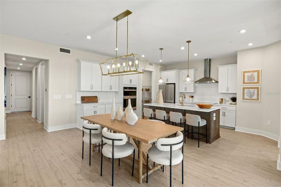 Furnished interior view inside a new home in Wellen Park, Venice (Image 13).