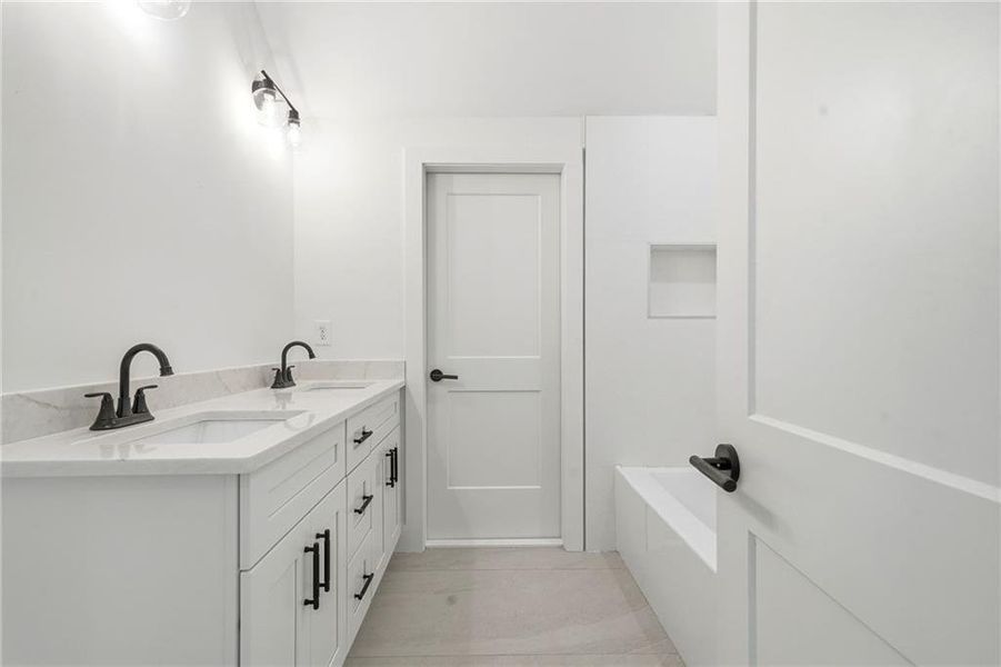Furnished interior view inside a new home in , Ball Ground (Image 18). Furnished interior view inside a new home in , Ball Ground (Image 18).