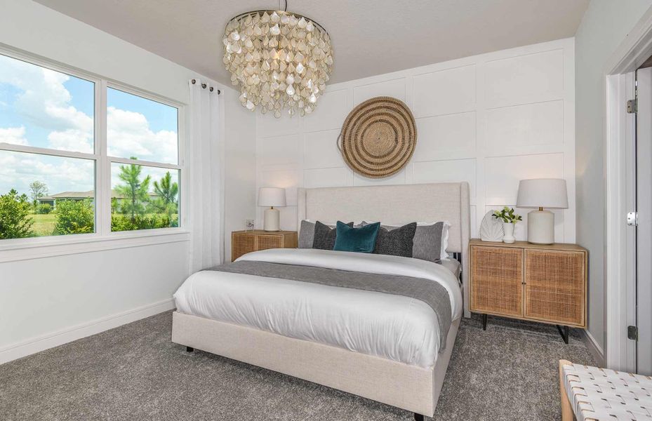 Furnished interior view inside a new home in Harbor Isle, Vero Beach (Image 7). Furnished interior view inside a new home in Harbor Isle, Vero Beach (Image 7).