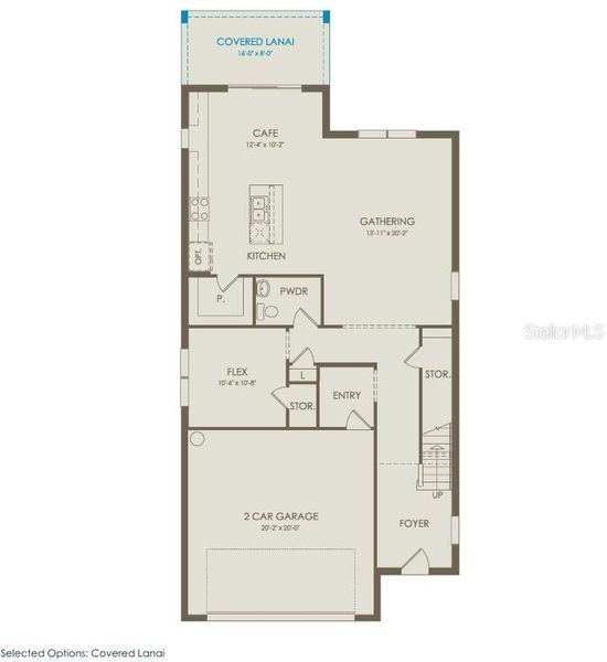 2D floor plan layout of this home in Caldera, Spring Hill, FL (Image 2). 2D floor plan layout of this home in Caldera, Spring Hill, FL (Image 2).