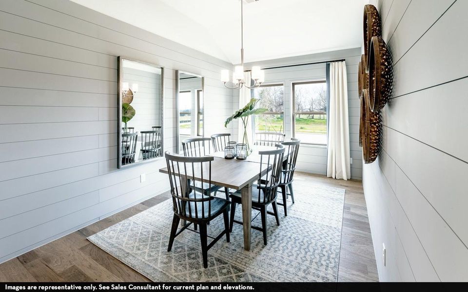 Furnished interior view inside a new home in Steed Landing, Texas City (Image 6).