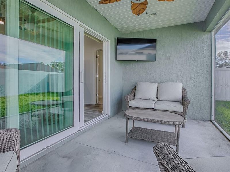 Exterior details and patio area of a home in , The Villages (Image 37).