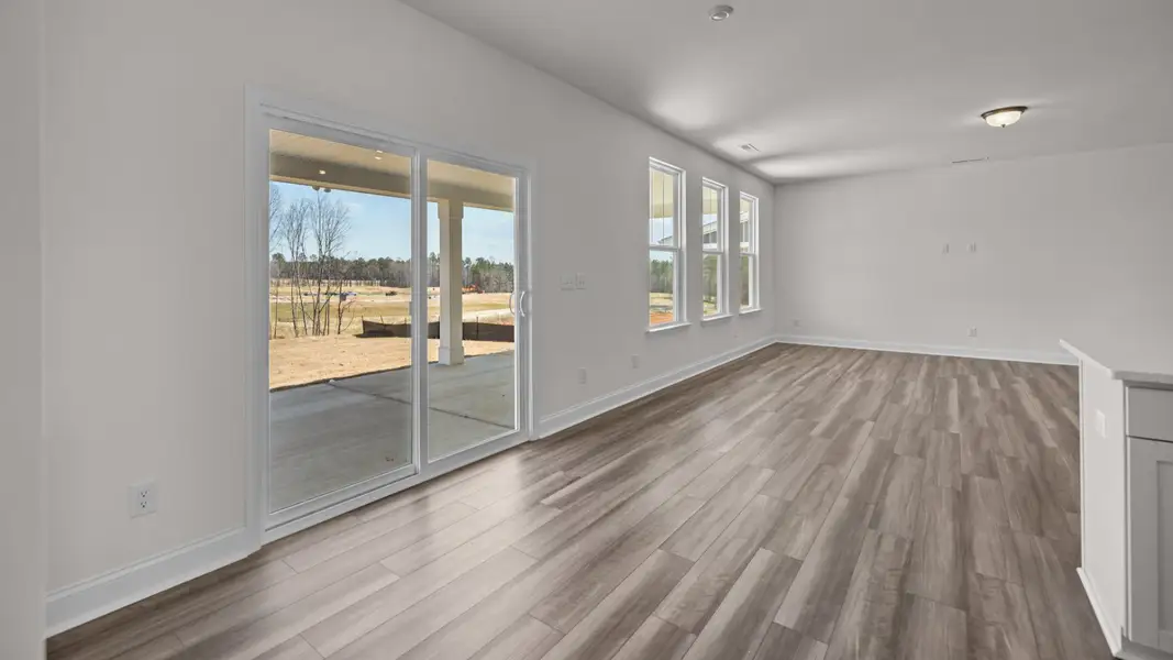 The Norris Plan by DRB Homes in Michaux Gardens - Living Space (Representative Photo) The Norris Plan by DRB Homes in Michaux Gardens - Living Space (Representative Photo)