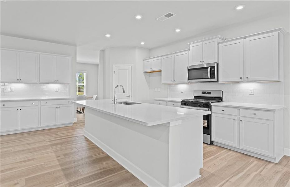 Furnished interior view inside a new home in Anderson Point, McDonough (Image 7).