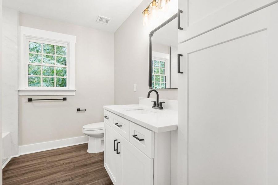 Furnished interior view inside a new home in , Kennesaw (Image 14).