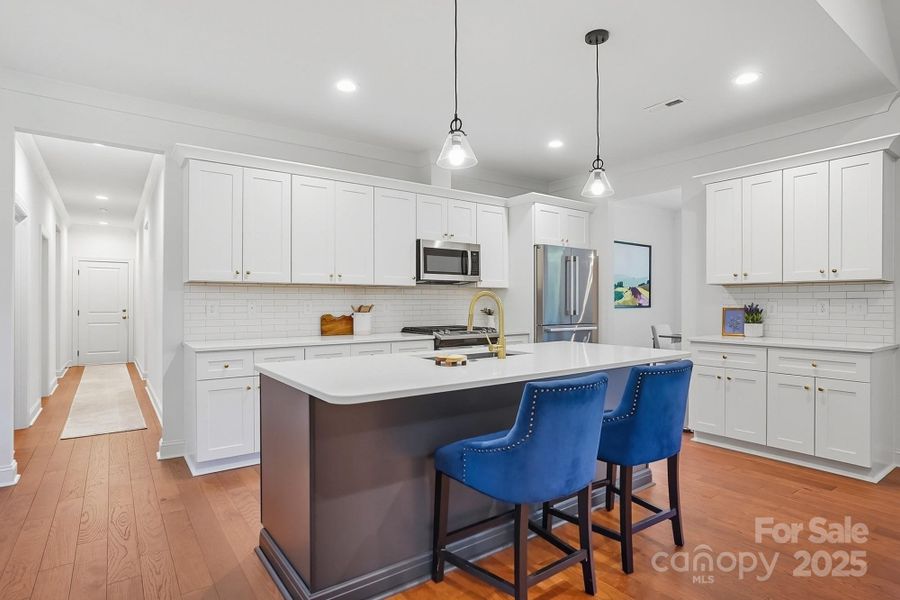 Furnished interior view inside a new home in , Charlotte (Image 14). Furnished interior view inside a new home in , Charlotte (Image 14).