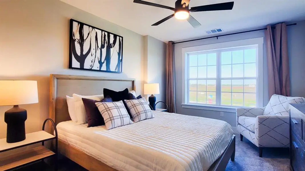 Furnished interior view inside a new home in , Princeton (Image 7).