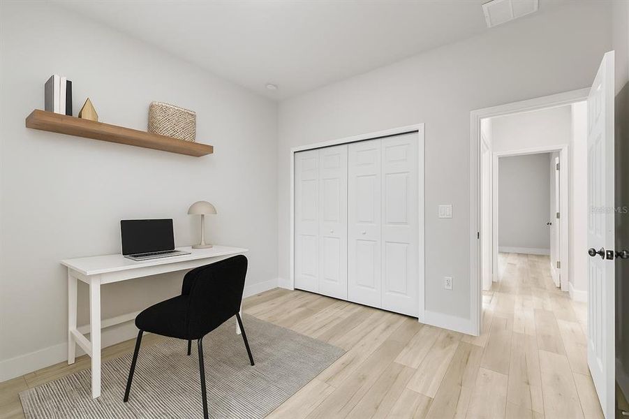 Furnished interior view inside a new home in , Citrus Springs (Image 9).