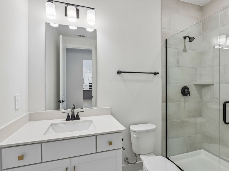 Furnished interior view inside a new home in Station Hill - Estate Series, Franklin (Image 6).