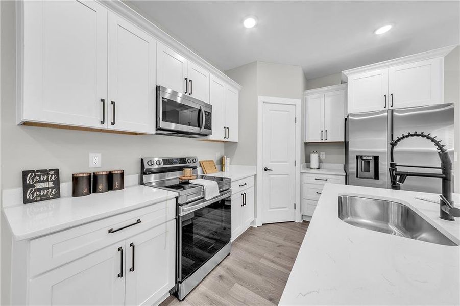 Furnished interior view inside a new home in , Griffin (Image 6).