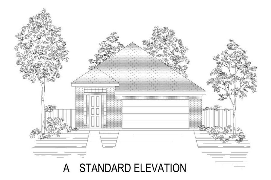 Representative rendering of the exterior for the Grayson F by First Texas Homes (Image 3). Representative rendering of the exterior for the Grayson F by First Texas Homes (Image 3).