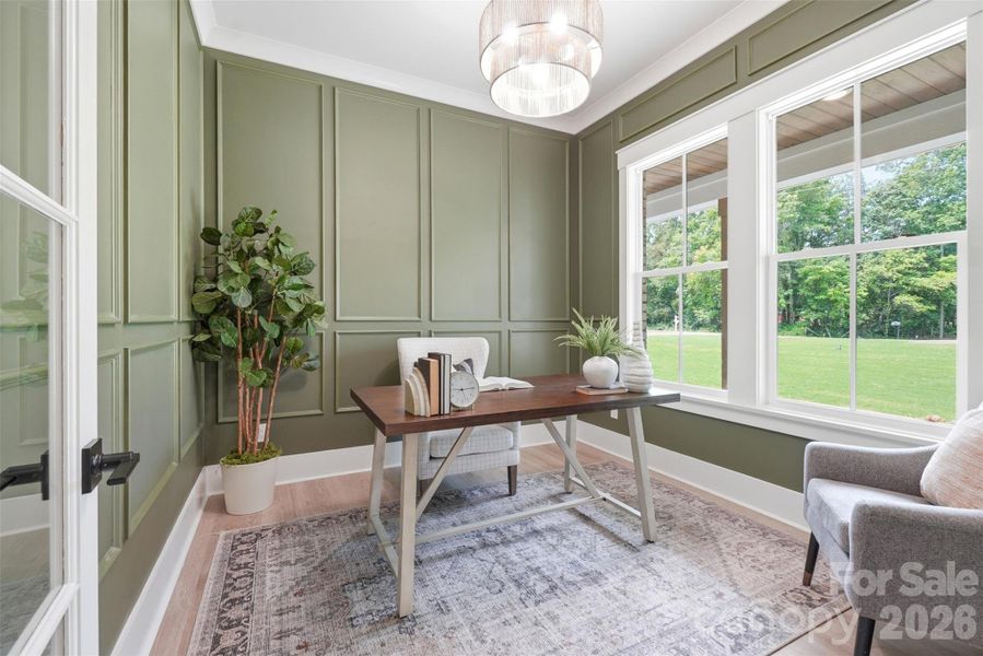 Furnished interior view inside a new home in , Rock Hill (Image 34).