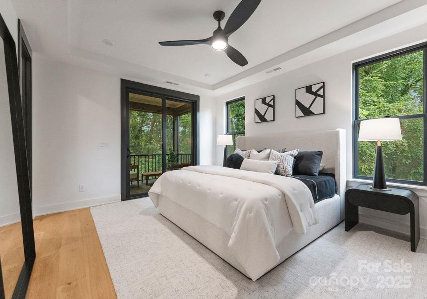 Furnished interior view inside a new home in , Charlotte (Image 9). Furnished interior view inside a new home in , Charlotte (Image 9).